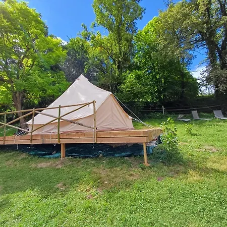 Campo de lujo Glamping Zelt Auf Reiterhof *